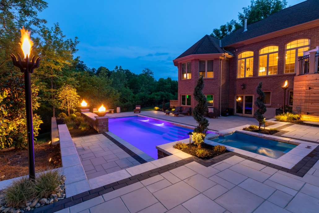 Pool Backyard Project Cincinnati OH