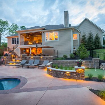 Featured Project -Anderson Pool & Outdoor Living Space