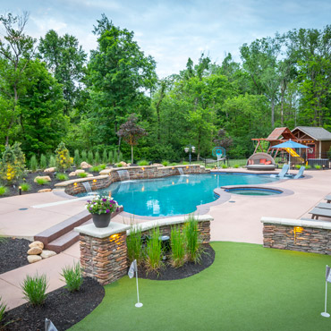 Featured Project -Anderson Pool & Outdoor Living Space